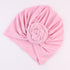 Modern Cotton Hat Handmade Baby Girls Turban Hats Twist Knot Women Caps For Mom And Daughter In Elegant Design