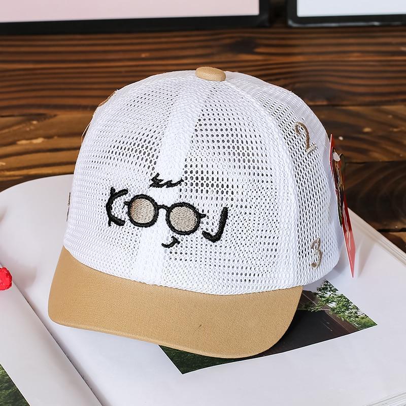 Luxury Summer Newborn Baby Sun Hat Cotton Beret Hat Cartoon Striped Bear Snapback Baseball Cap Baby Hats For girls and Boys Kids