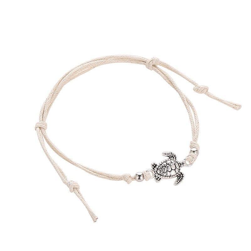 Handmade Vintage Retro Ankle Bracelet For Women In Modern Design With Metal Turtle Shaped Bracelet For Leg