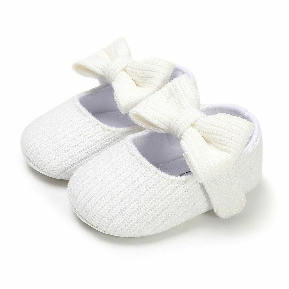 Baby Girl Princess Shoes Newborn Girls Bowknot Soft Bottom Casual Prewalkers For Baby Girl Shoes 0-18Months