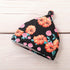 Halloween Clothing Newborn Infant Pumpkin Romper Floral Trousers Hat Headband 4pcs Set For Girls