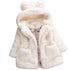 Winter Baby Girls Clothes Coat Fleece Show Jacket Warm Snowsuit 1-7Y Baby Hooded Jacket Children's Outerwear In Modern Elegant Design