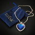 Titanic Heart Of Ocean Blue Heart Love Necklace Luxury Wedding  Jewelry Perfect Gift For Women