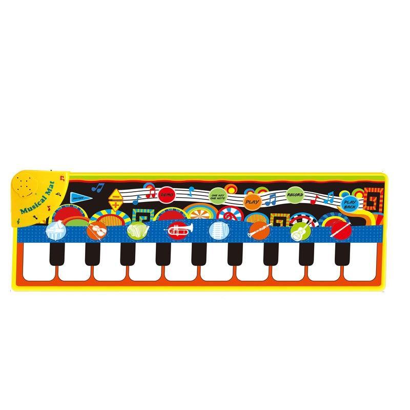 Musical Piano Mat Baby Play Mat Toy Musical Instrument Mat Game Carpet Music Toys Educational Toys For Kids