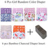 Reusable Waterproof Diaper Baby Bamboo Charcoal Diaper One Size Pocket Baby Nappies For Kids Set