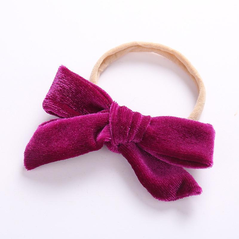 Baby Headband Big Bowknot Baby Girl Bright Colors Headband For Newborn Bow Hair Band Children Head Wrap Hair Accessories