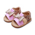 Baby Kids Girl Sandals Pre Walker Newborn PU Leather Soft Sole Shoes Bowknot Girls Shoes