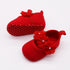 Baby First Walker Shoes Kids Girls Baby Party Ballerina Shoes Infant 3D Flower Rhinestone Shoes In Modern Design