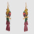 New Modern Irregularity Resin Flower Drop Earrings Stylish Wedding Jewelry For Women Handmade Elegant Earring