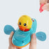 Cartoon Baby Bath Toys Animal Pull Duck Classic Baby Water toy Infant Early Education Bathroom Beach Swiming Toy For Kids