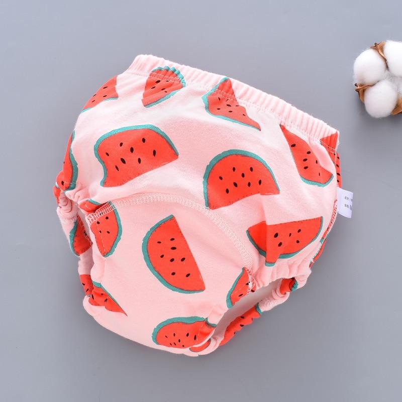 Baby Training Pants Cloth Diapers Washable 6 Layers Gauze Cover Breathable Spring Reusable Newborn Diaper Nappies For Baby and Kids