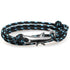 Viking Bracelets Black Color Shark Multilayer Rope Bracelet  For Men Women And Man In Charm Survival Rope Chain Male Wrap Bracelet Jewelry Style