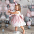 Modern luxury Baby Elegant Baby Girls 1st Year Birthday Dress Halloween Costume Party Dress For Baby And Girls With Big Bow And Modern Unique Colors