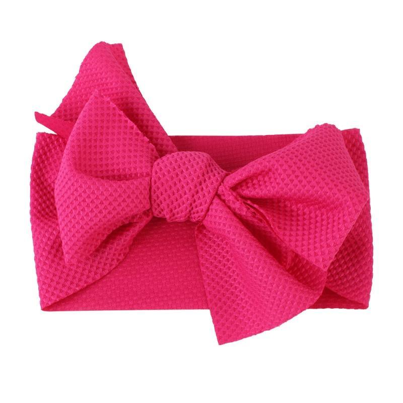 Newborn Toddler Baby Girls Head Wrap Rabbit Big Bow Knot Turban Headband Hair Accessories For Girls Kids