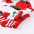 5Pairs Baby Christmas Socks for Lovely Boy/Girls, Cotton Red Gift Socks In elegant New Year Christmas Style For Baby Kids Set