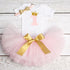 Modern New Baby Girls Outfits for 1st First Birthday Party Romper and Headband 3Pcs Suit For Girls