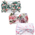 Modern Luxury Elegant Baby Girls Headband Turban Photography Props Baby Hair Accessories Bow 3 Pcs Set For Girls Baby