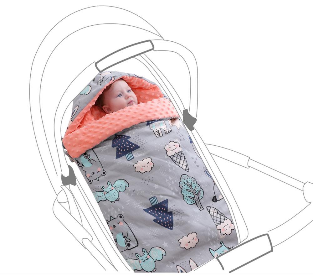 Newborn Baby Envelope Cocoon Model Sleeping Bag Infant Boy Girl Kids Sleep sack Swaddle Blanket  For Baby Kids