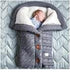 Newborn Infant Baby Knit sleep bag Stroller envelope Blanket Winter Warm Swaddle Wrap Sleeping Bags