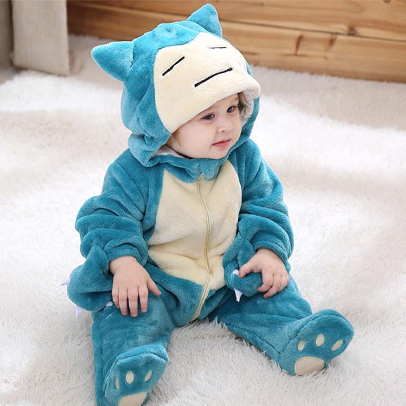 Cosplay Costume for Baby Boy/Girl for Cute Halloween  Zipper  Jumpsuit