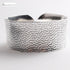 Big Elegant Luxury Amazing Classic Fashion Flower Metal Tibetan Indian Silver Vintage Retro Fashion Cuff Bracelet Bangle For Woman With Details of Animals