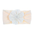 Cute 1PCS Baby Girls Lotus Flower Nylon Headband Knot Elastic Newborn Toddler Headwraps Kids Hair Accessories Gifts