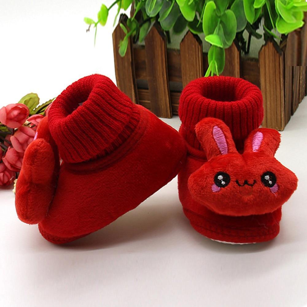 Newborn Baby Shoes Non-slip Crib First Walker Soft Material Comfortable Winter Boots Baby Autumn Shoes