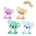 2pcs Cartoon Baby Teether Animal Silicone Teether Raccoon Elephant Koala Giraffe  Baby Teething Toys Accessories Perfect Toy For Kids