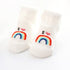 Comfortable Cute Cotton Newborn Soft Baby Girls Boys Socks Infant Toddler Stripe Anti Slip Stretchy Socks