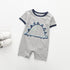 Luxury Baby Rompers Summer Style Baby Boy Girl Clothing Newborn Infant Short Sleeve Clothes Suit For Boys 1st Birthday