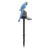 Decorative LED Garden Waterproof Yard Lamp In Shape Of Parrot Outdoor Resin Solar Lights For Pathway Doorway Lawn