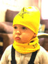 Star Print Cotton Hat And Scarf  Baby Beanie Kids Caps Children's Accessories In Modern New Design For Boys and Girls