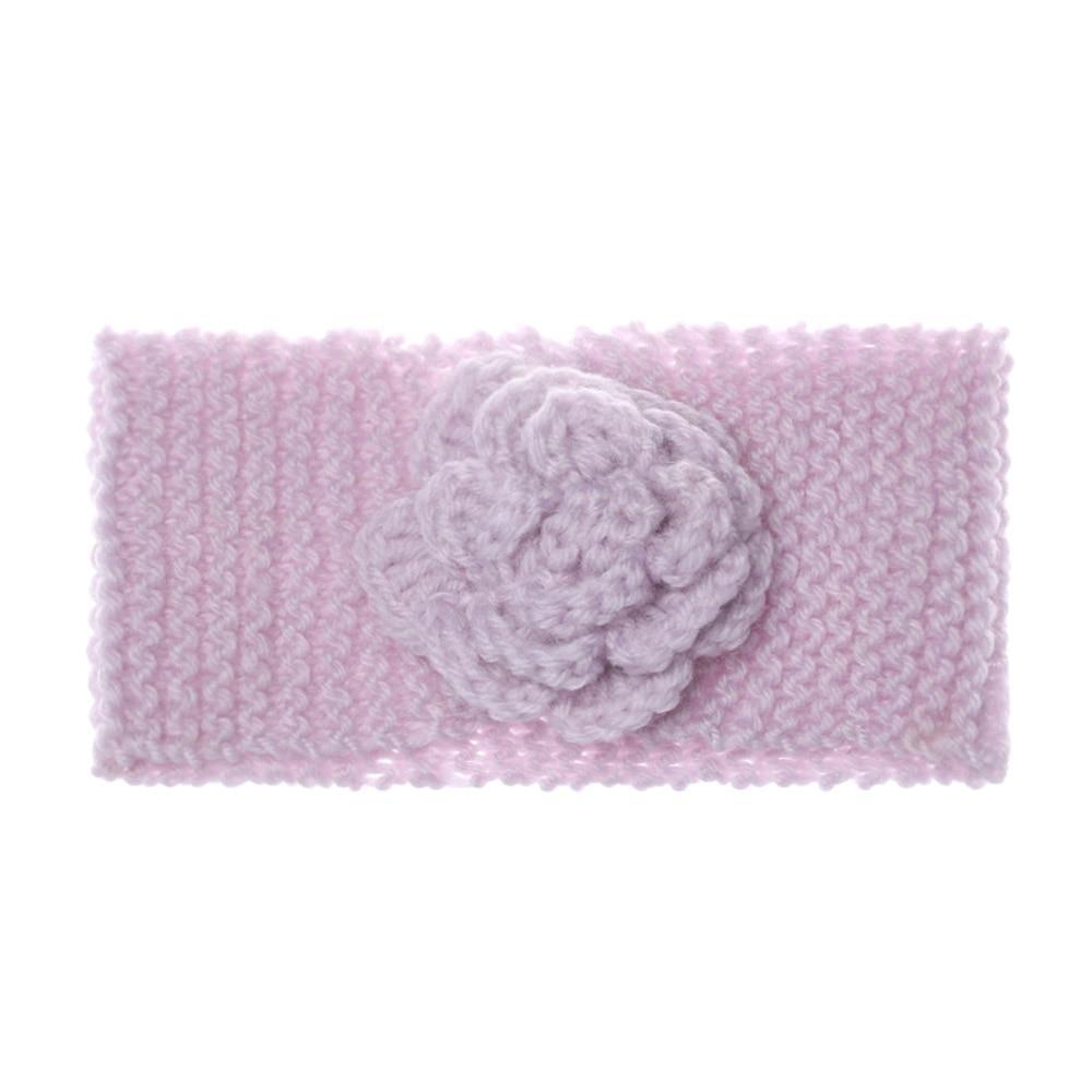 Baby Bow Hairband Elastic Headband Cute 3D Flower Stretch Turban Flower Head Wrap Princess Hair Accessories Bow For Baby