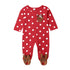 My First Christmas Baby Boy Girl Rompers Newborn Infant Baby Cartoon Deer Red Jumpsuit 0-18M For Girls and Boys For Christmas