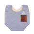 Floral Vintage Newborn Double Side Bibs Boys Girls Waterproof Linen Cotton Saliva Towel