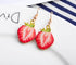 Luxury New Cute Fruit Lady Earrings  In Strawberry Pineapple Tomato Kiwi Orange Cucumber Dragon Apple Pineapple Design For Ladies Girls and Women In Elegant Modern Design