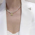 Elegant Modern Flower Pearl Choker Luxury Necklaces For Women New Gold Coin Bow Knot Pendant Necklace Long Chain Jewelry Party Gifts