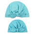 Modern Mom&Baby Turban Mother Baby Hat Headbands Mom Daughter Bow Knot Caps Print Solid Parent-Child Hair Accessories