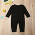 Newborn Infant Baby Girls Boy Top Romper Jumpsuit Bodysuit Comfy Outfits With Text Little Brother For Boys