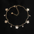 Luxury Modern Elegant Diamond Heart Chain Bracelet Gold Color for Women Love Heart Link Bracelet In Shiny Design