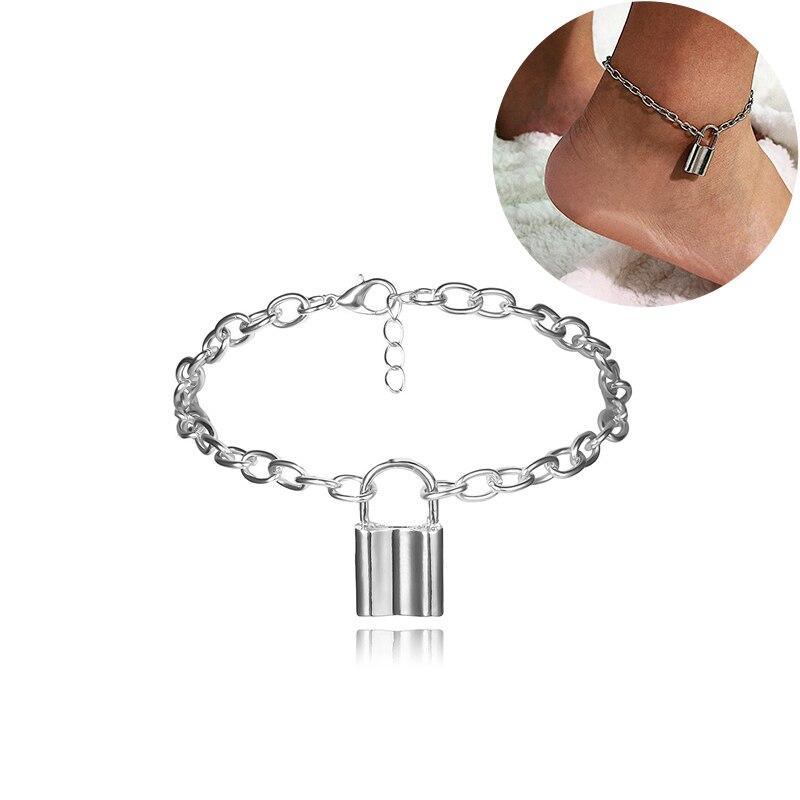 Luxury  Modern Chain Anklet Cuban for Women Thick Anklet Bracelet Leg Chain Foot Jewelry In Modern Design