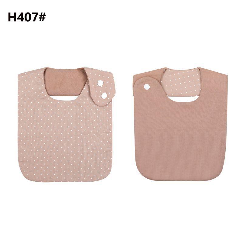 Floral Vintage Newborn Double Side Bibs Boys Girls Waterproof Linen Cotton Saliva Towel