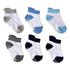 6 Pairs Baby Cotton Anti-slip Boat Low Cut Floor Socks For Boys And Girls Children's Sock