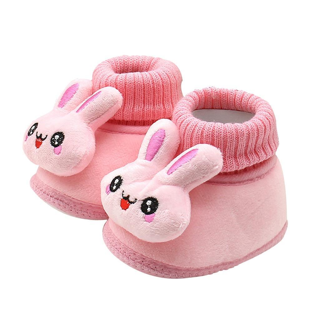 Newborn Baby Shoes Non-slip Crib First Walker Soft Material Comfortable Winter Boots Baby Autumn Shoes