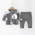 Romper Set Fashion Cartoon Bodysuit Hat and Pant  Clothing Set Cute Animal Newborn Baby Clothes Pajamas