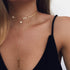 Modern Vintage Multilayer Crystal Gold Choker Pendant Necklace For Women Luxury Jewelry Perfect Gift Cool Style