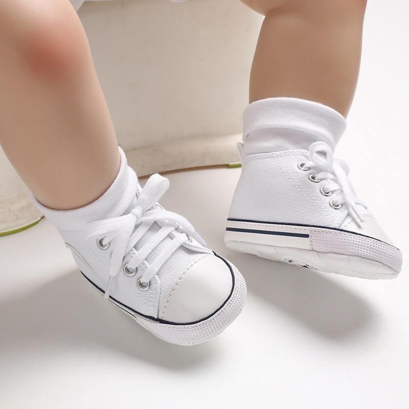 New Soft Baby Sneaker For Newborn Sport Shoes For Baby Boys Girls Infant Toddler Bottom Anti-slip First Walkers 0-18 M