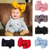 Newborn Toddler Baby Girls Head Wrap Rabbit Big Bow Knot Turban Headband Hair Accessories For Girls Kids