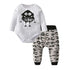 Newborn Baby Boy Clothes Set Long Sleeve Letter Like A Boss T-shirt , Pants Infant Clothing Set For Baby