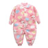 Newborn Infant Baby Jumpsuit Children Cartoon Animal Fleece Warm Romper Jumpsuit for baby Boy Girls Plush Material